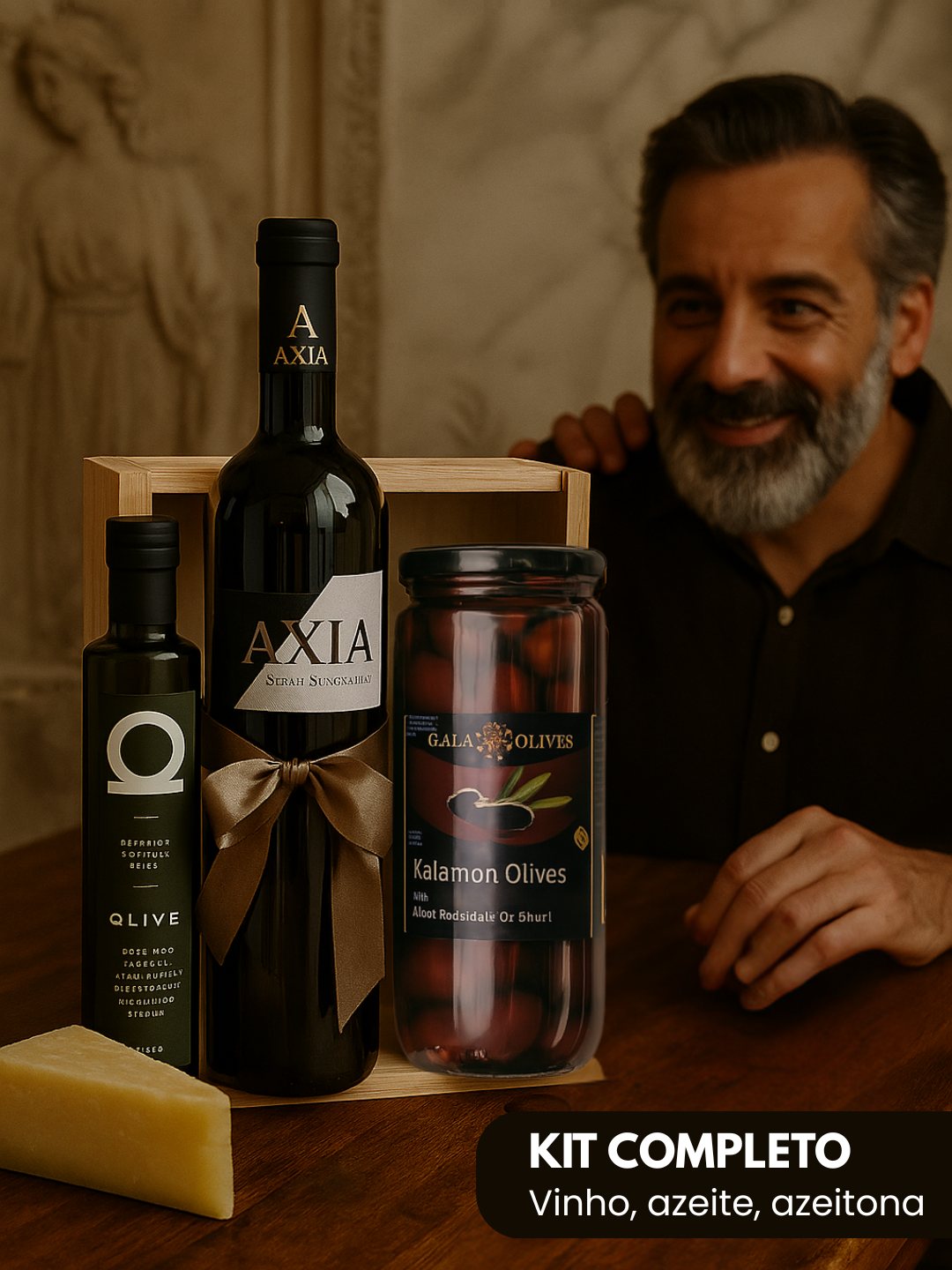 Kit Pai Zeus: Sabor Grego Premium