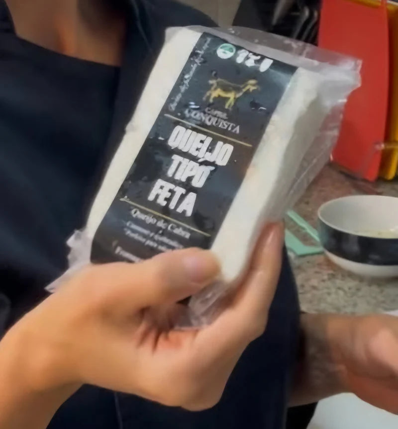 Queijo de Cabra Tipo Feta Capril Conquista - 250g