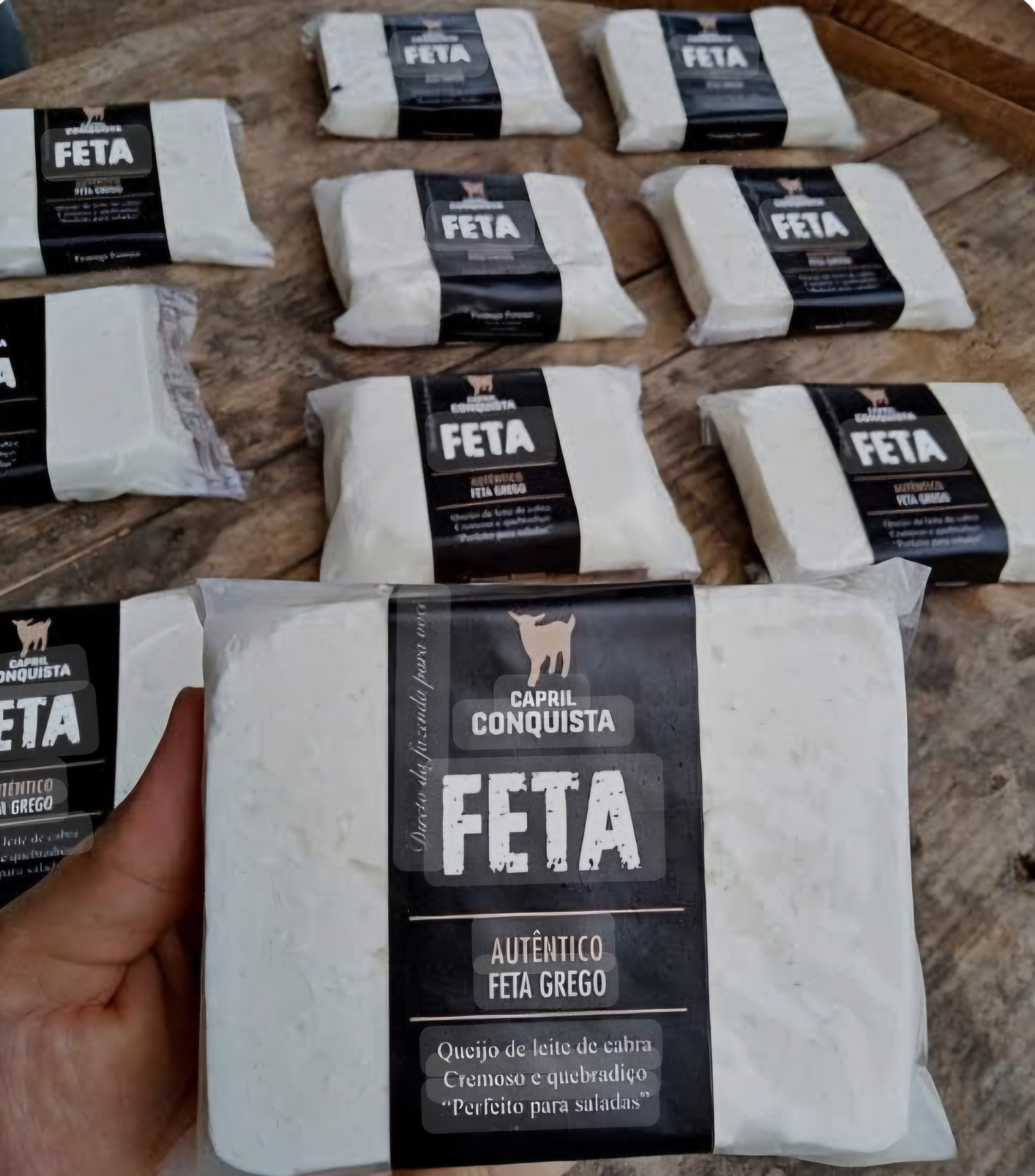 Queijo de Cabra Tipo Feta Capril Conquista