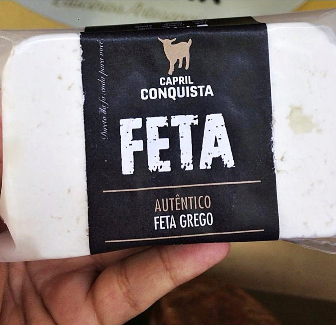 Queijo de Cabra Tipo Feta Capril Conquista (unid. de 230 gr a 250 gr)
