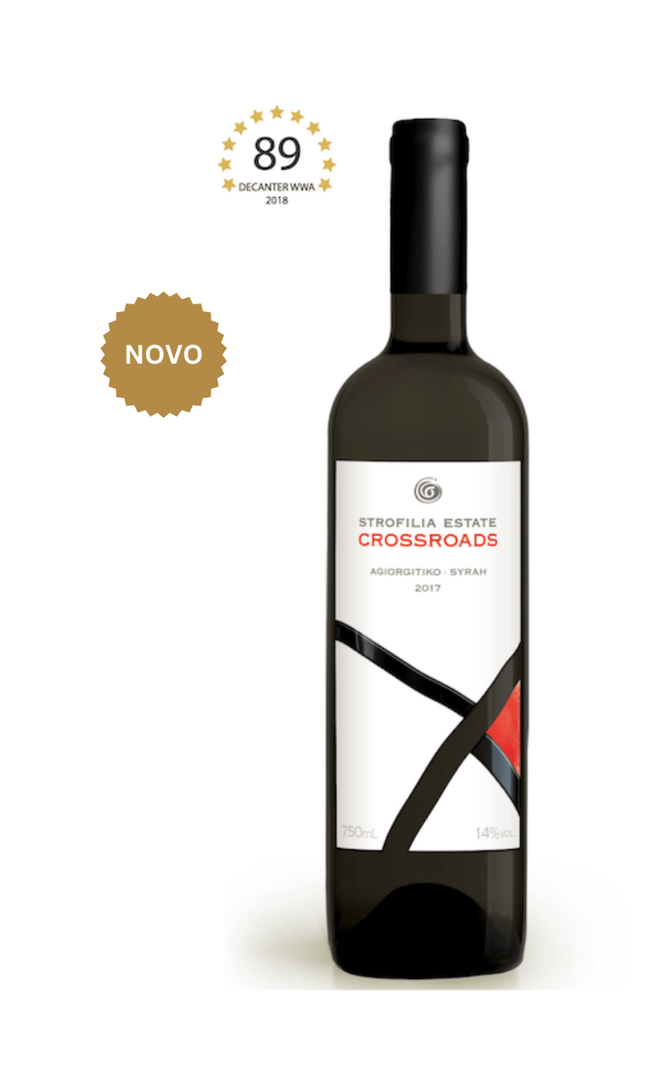 Strofilia Crossroads Agioritiko - Syrah Tinto Seco 2017