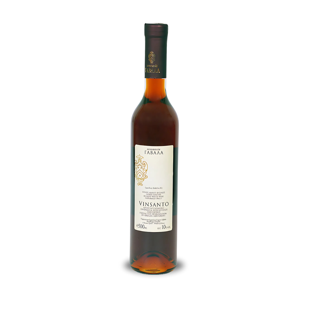 Gavalás Vinsanto 85% Assyrtiko / 10% Aidani / 5% Athiri - Vinho Branco Naturalmente Doce
