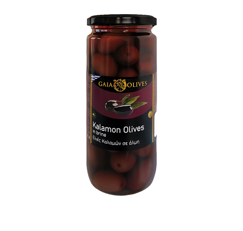 Azeitona Gaia Preta Kalamata Inteira 1,5 l / 0,9Kg (Imagem ilustrativa)