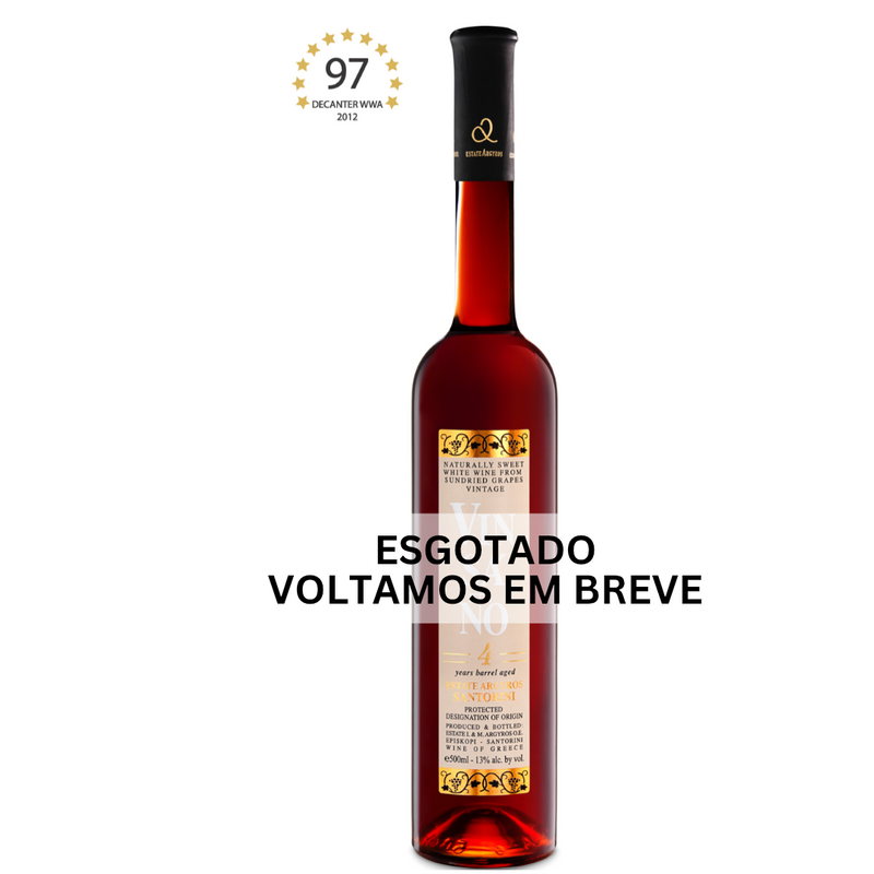 GAVALÁS VINSANTO Assyrtiko 85%/Aidani 10%/Athiri 5% Vino blanco naturalmente dulce